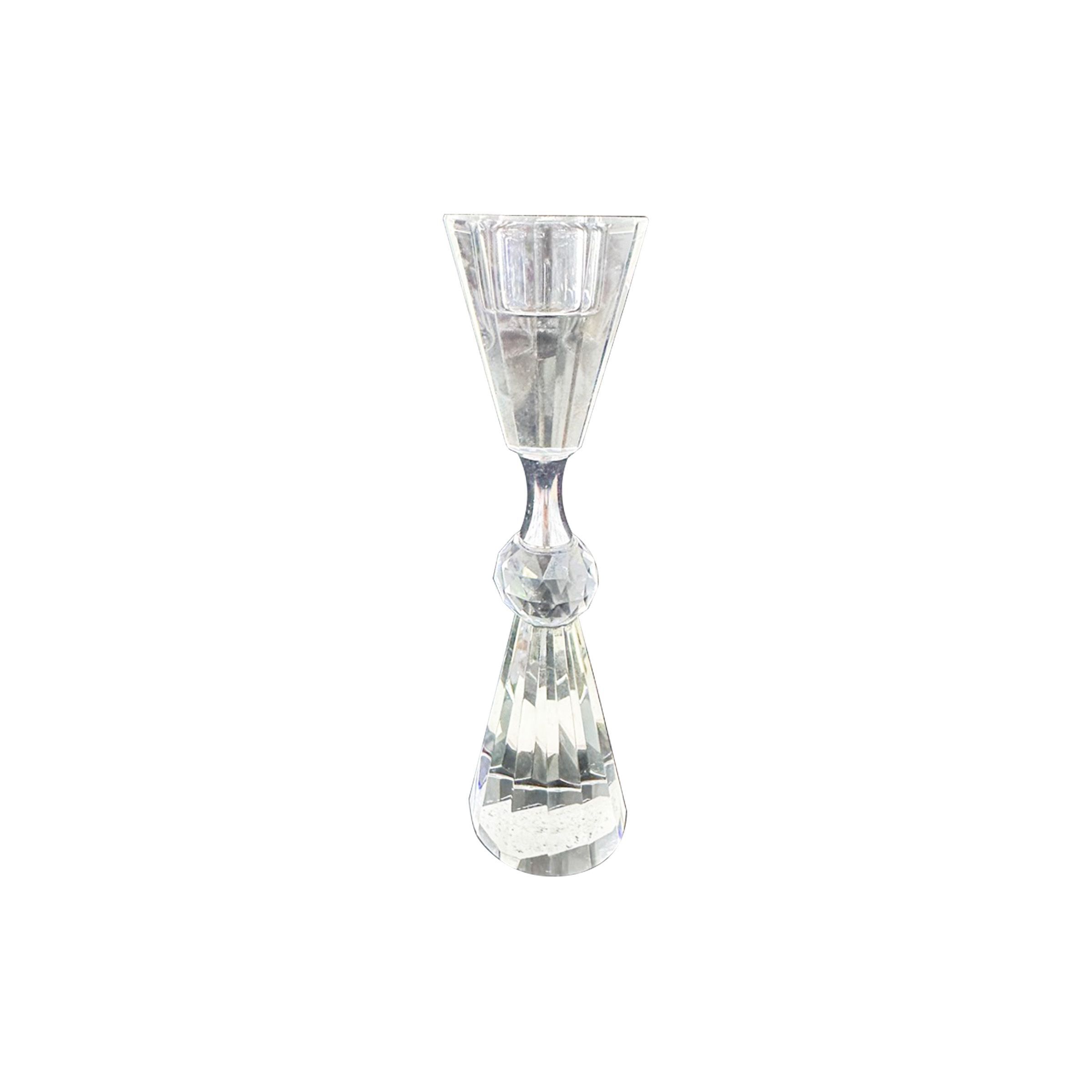 Crystal Candle Holder Small 6x18cm(2.36x7.09inch) DM2304S