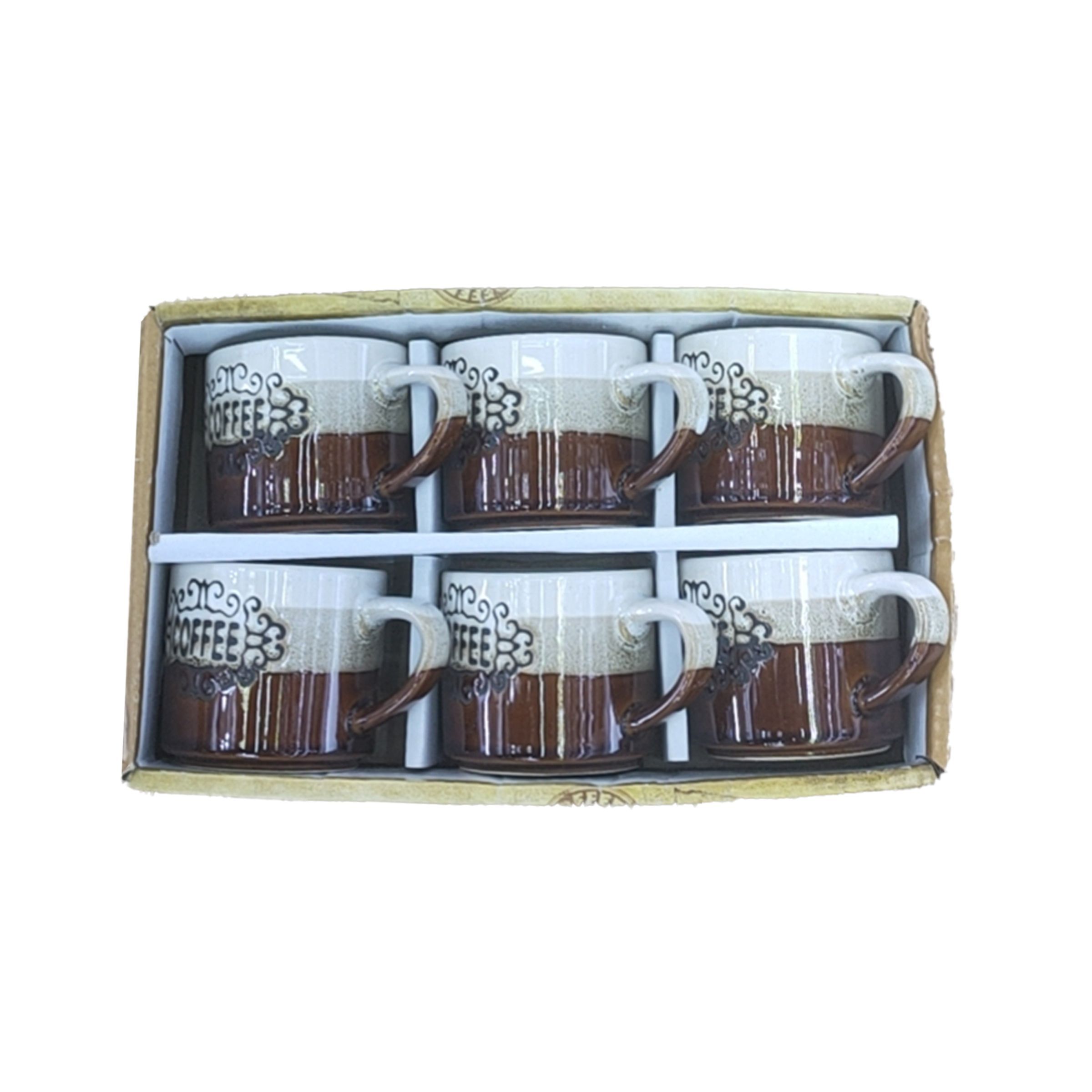 Coffee Cup Set 6Pcs Cups 635