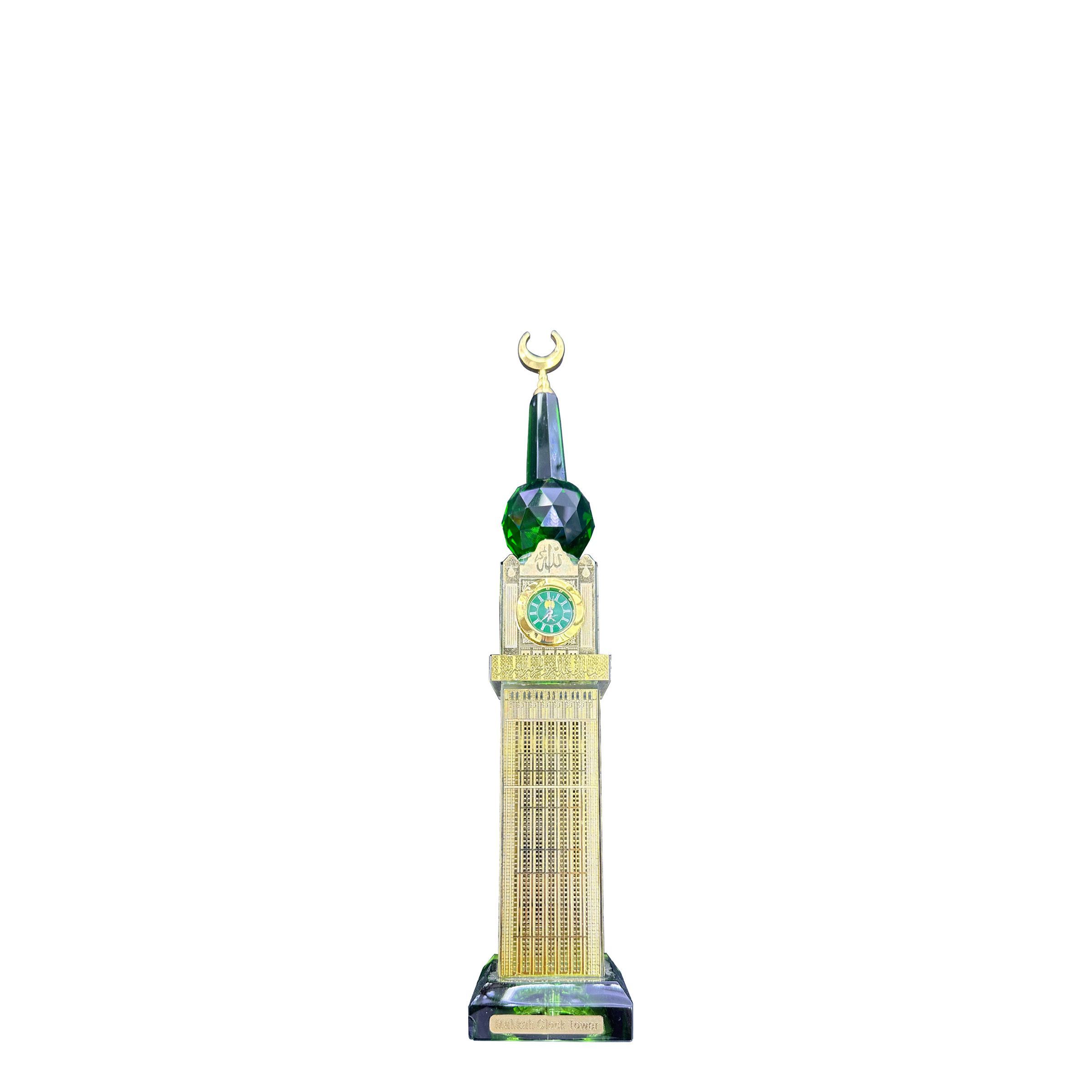 Crystal Decor with Light Mecca Tower 40x40mm 7804-22