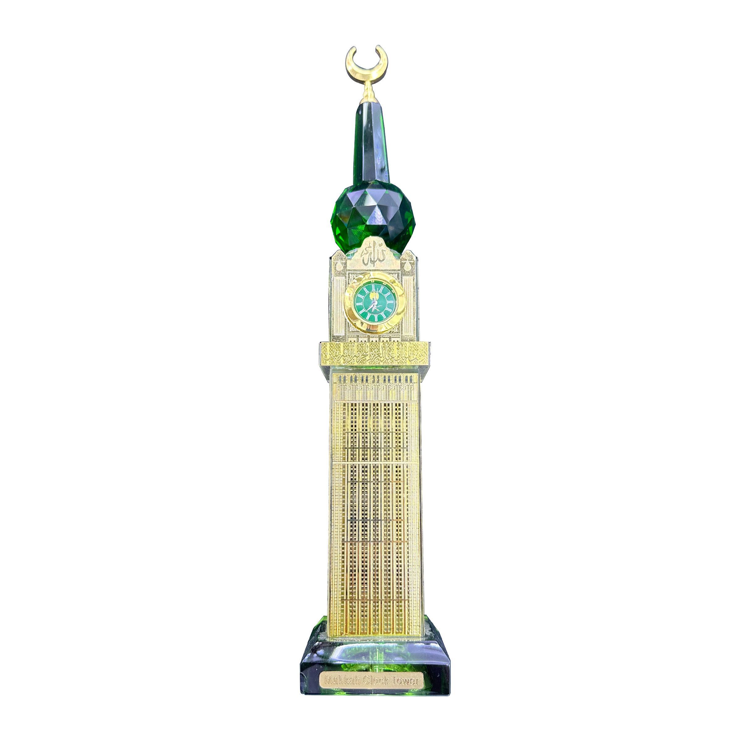 Crystal Decor with Light Mecca Tower 50x50mm 7804-20