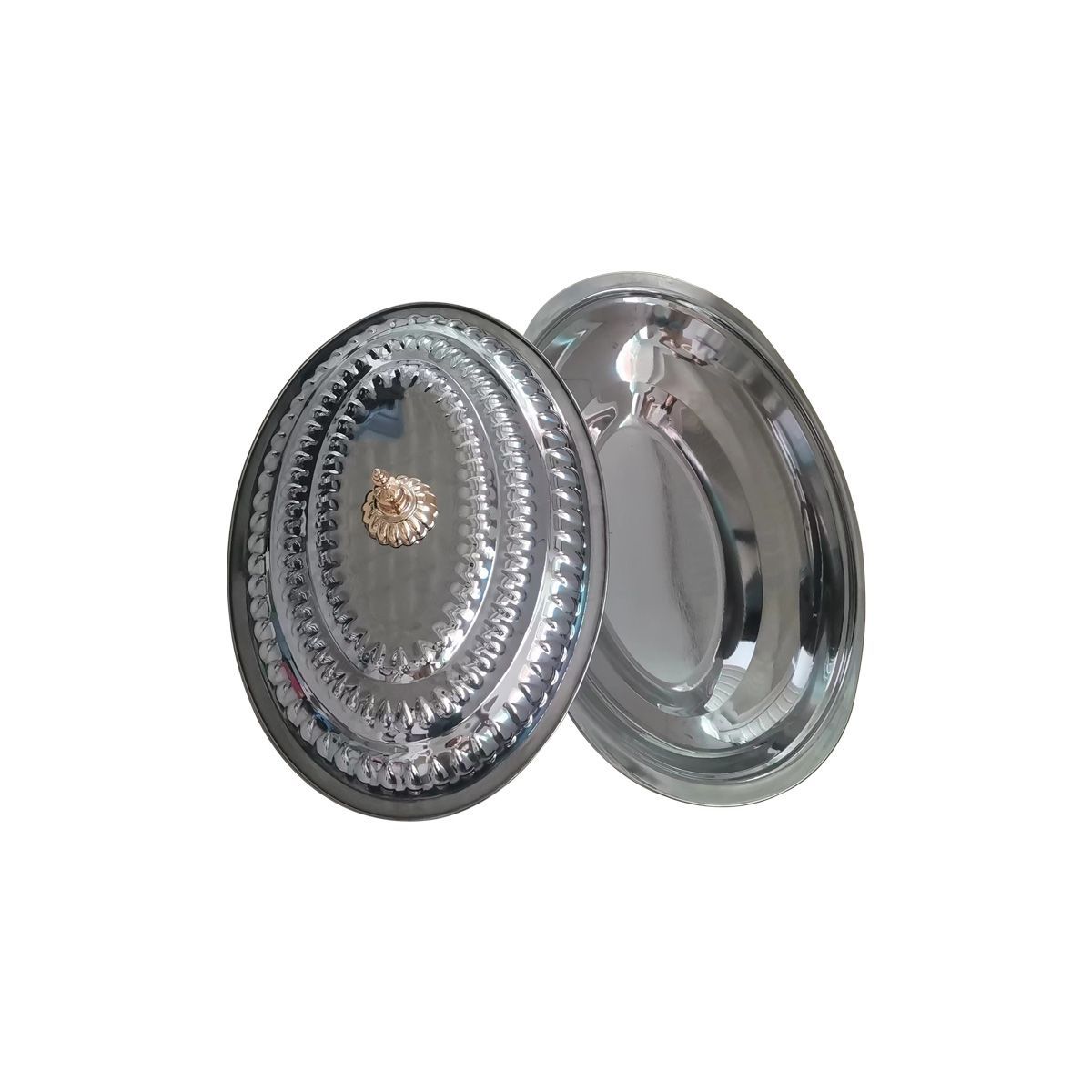 Oval Pan with Lid 40cm DPL-4002